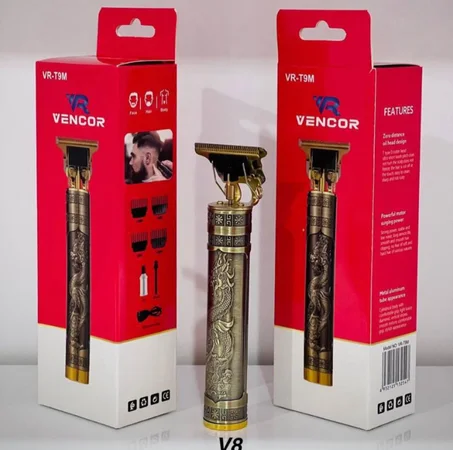 ماكينة حلاقة وتحديد اللحية VENCOR V8 🔥 تصميم فخم – دقة عالية وبدون سلك