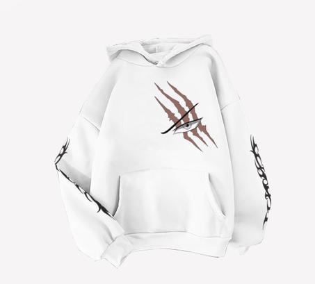 Shanks Akagami One Piece - Blanc - Sweat à Capuche