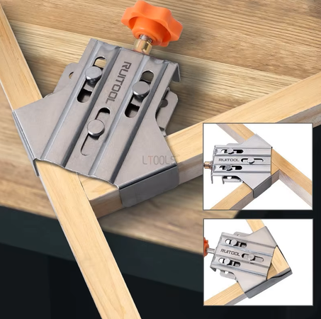 Morsetto angolare rapido a 90° – Fissaggio stabile e preciso