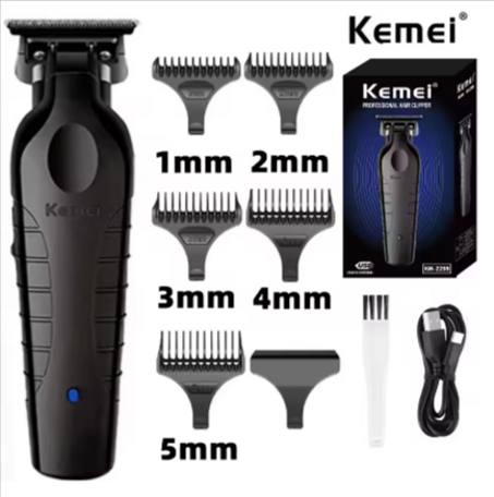Kemei 2299 ماكينة قص الشعر اللاسلكية للحلاقين