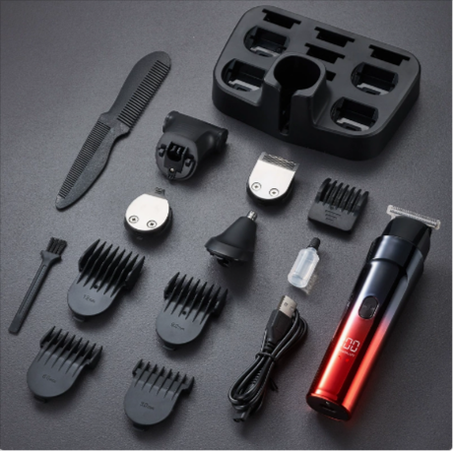 ماكينة قص الشعر الكهربائية القابلة لإعادة الشحن