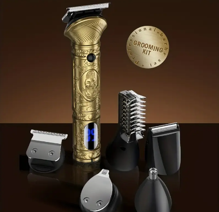 ماكينة تشذيب الشعر 697 -6 في 1 الجديدة