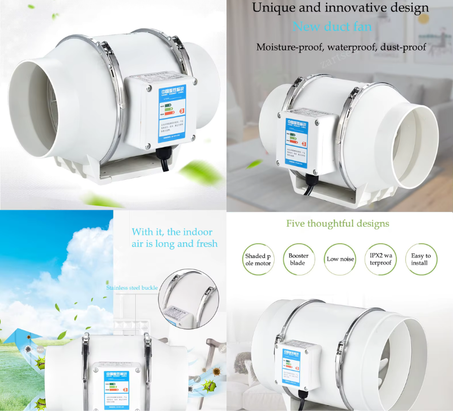 "تخلص من الرطوبة والروائح مع مروحة الشفط الأقوى في السوق!"