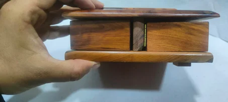 boîte artisanale en bois de thuya