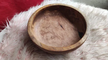 Saladier 20 cm en bois d’olivier 🫒