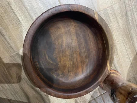 Corbeilles en bois de noix de kola pour couscous  35 CM