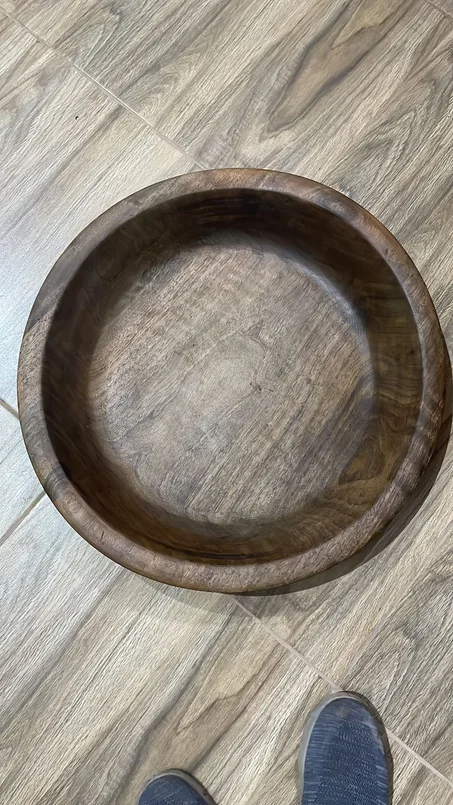 Corbeilles en bois de noix de kola pour couscous 40 CM