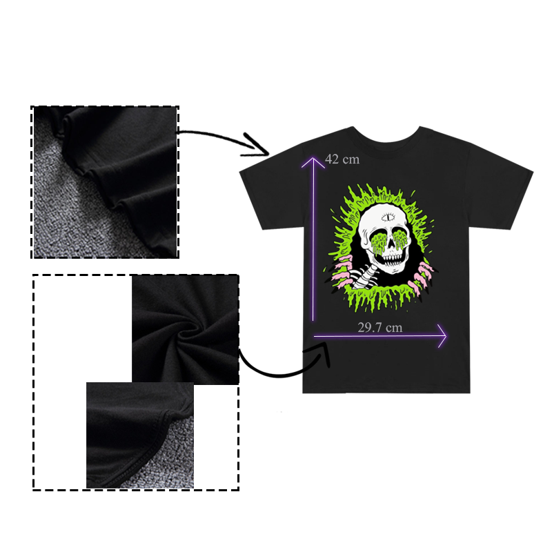 T-shirt front view