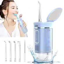 KASTWAVE Water Dental Flosser Cordless - 3 Modes IPX7