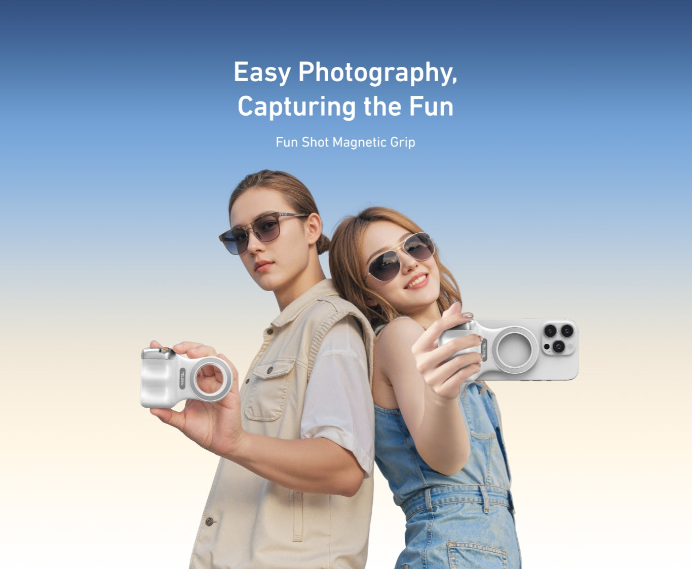 Magnetic Grip for Phone “Snap. Hold. Never Drop Again.”