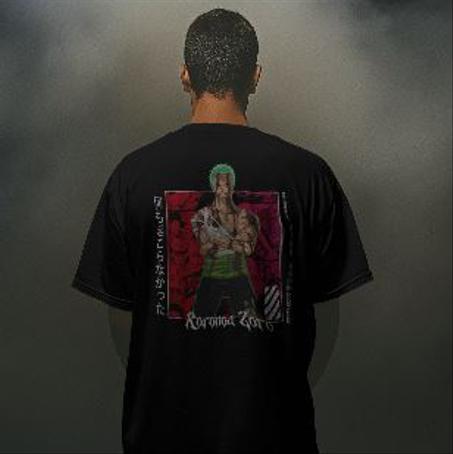 22 - zoro over size T-shirt