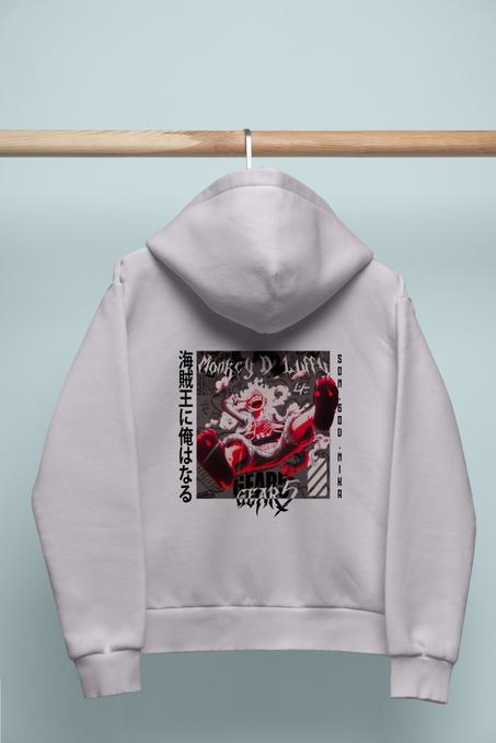 22 - Luffy over size hoodie