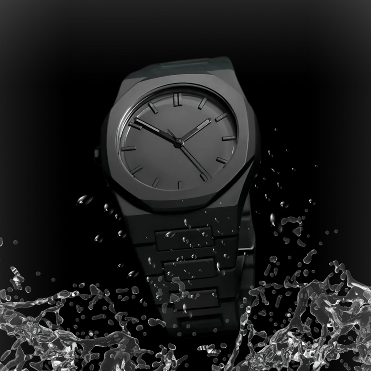 Full Black Polycarbon Watche