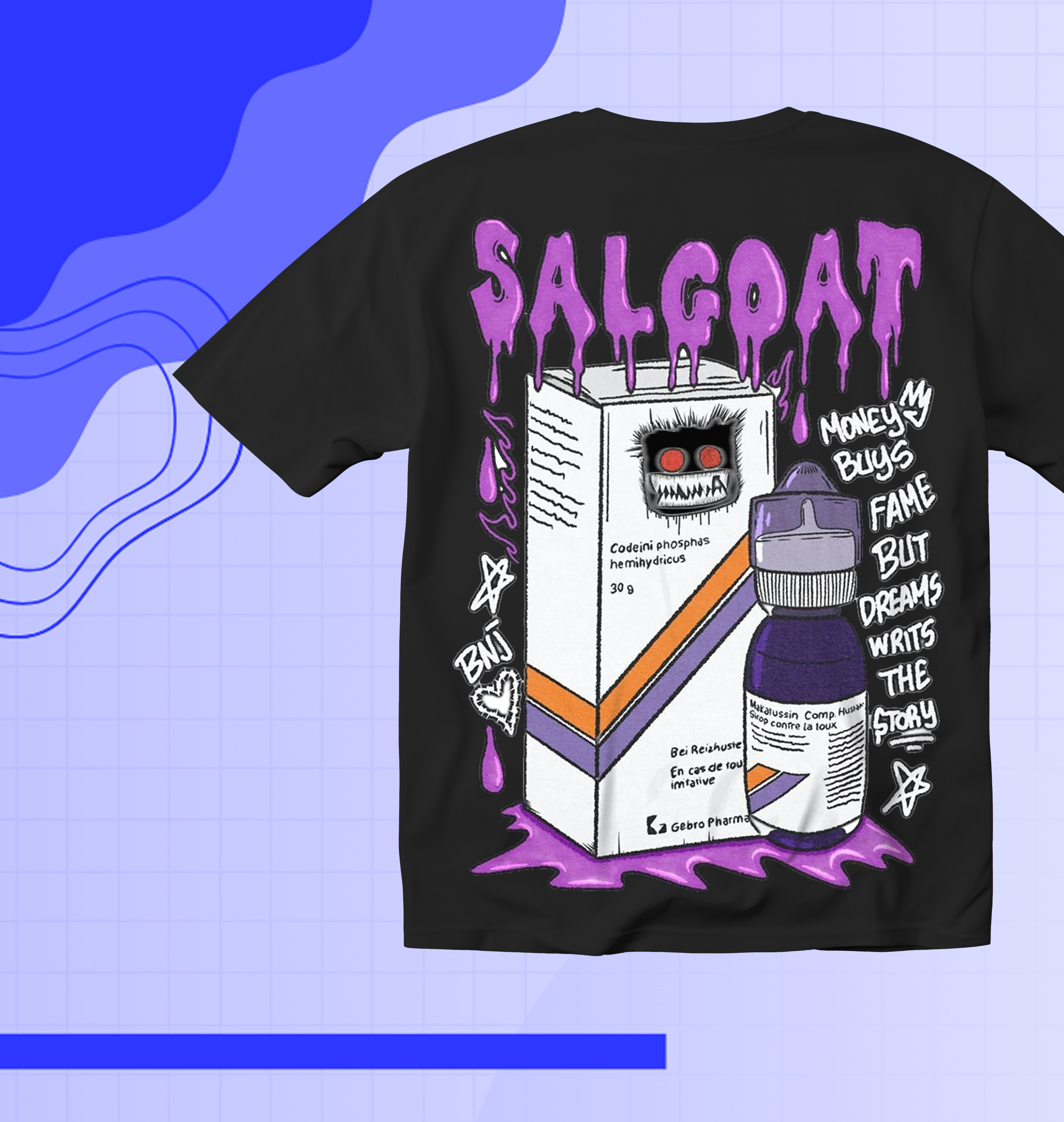 SALGOAT T-shirt "AS A GOAT, YOU SHOULD WEAR SAL