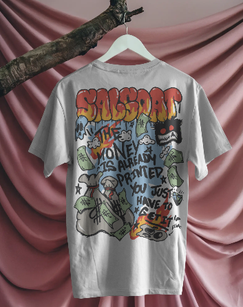 T-shirt Salgoat | "JUST TAKE THE RISK"