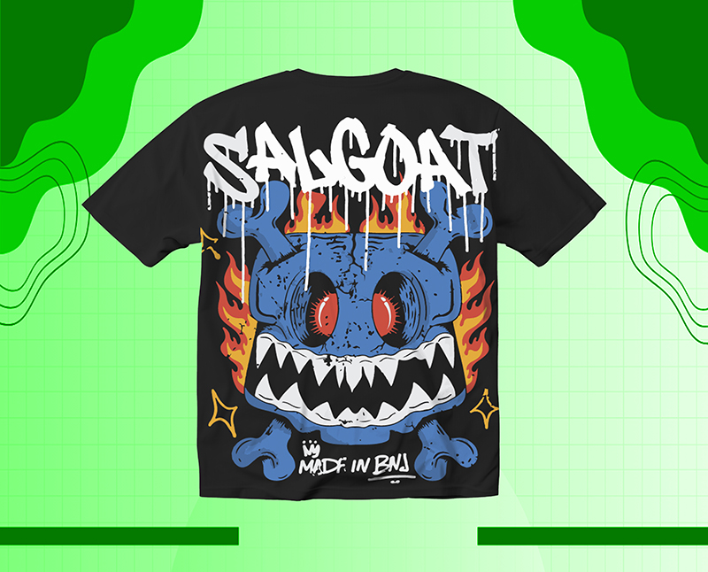 T-shirt Salgoat | "Born In BNJ"