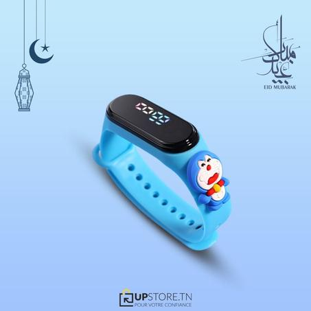 Montre numérique à LED Pour Enfants