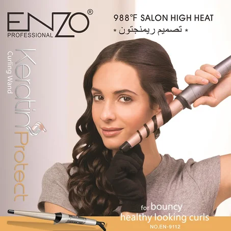 le fer à friser Enzo Professional Keratin Protect