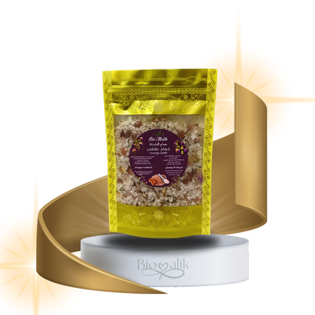 حمام طاقي  مزيج بين  ملح البحر وملح الهيمالايا من بيومالك