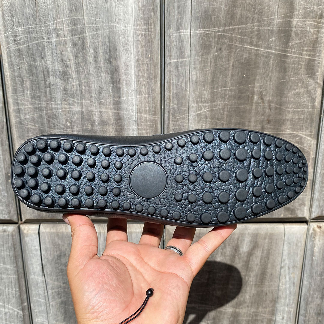 090 MDS MOCASSIN CUIR NOIR BL