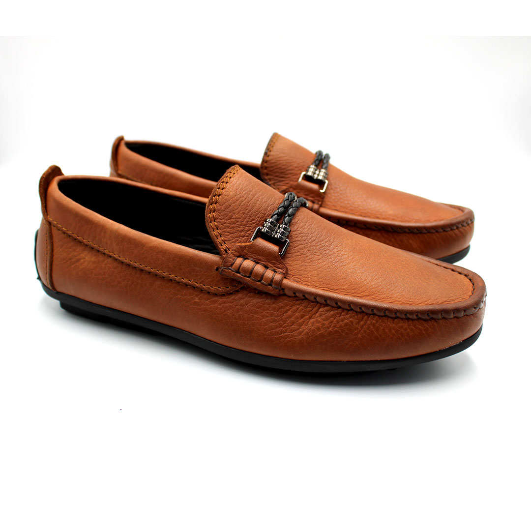 110 MK MOCASSIN CUIR TABA