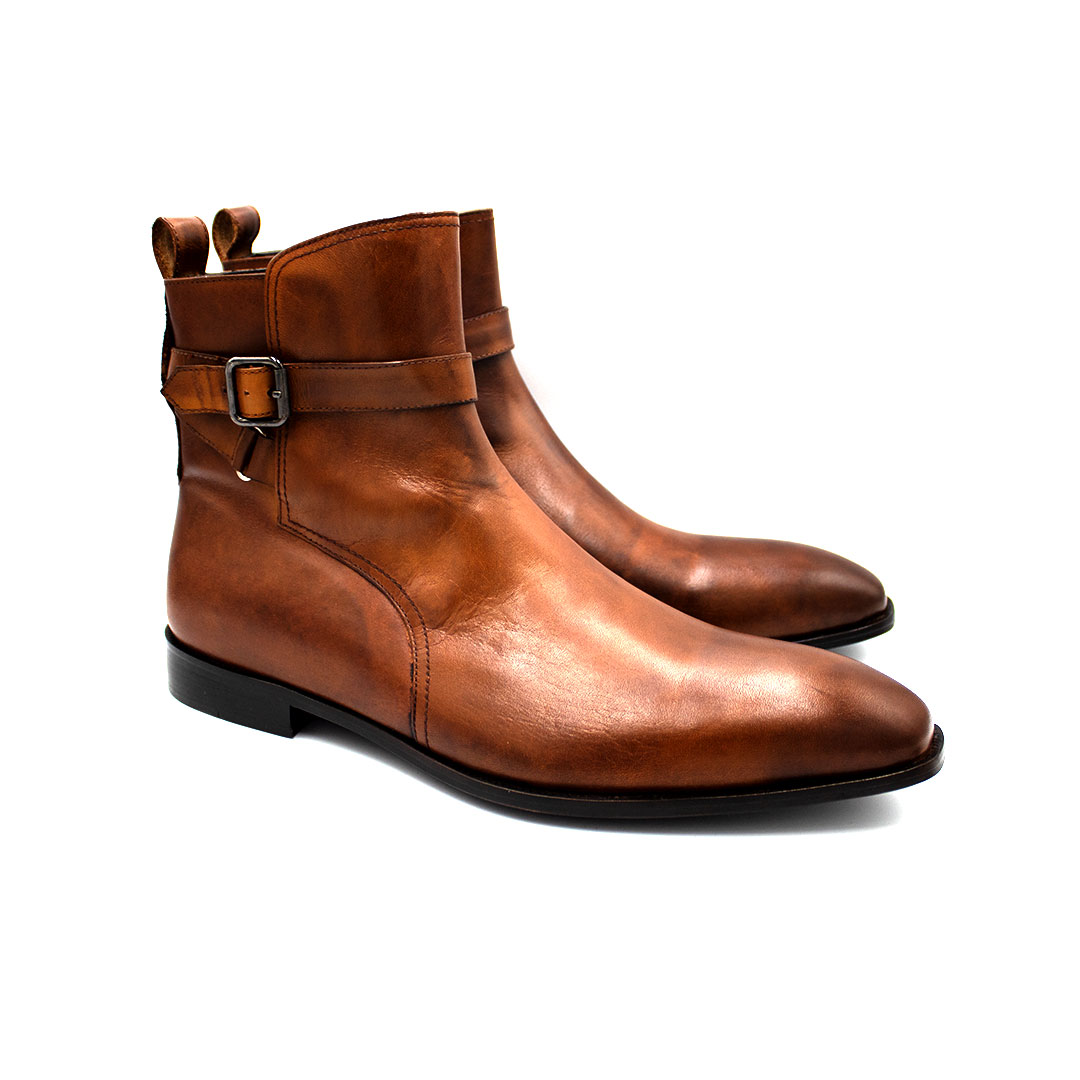 BOTTINE CUIR IINTERIEURE ET EXTERIEURE SEMELLE CUIR