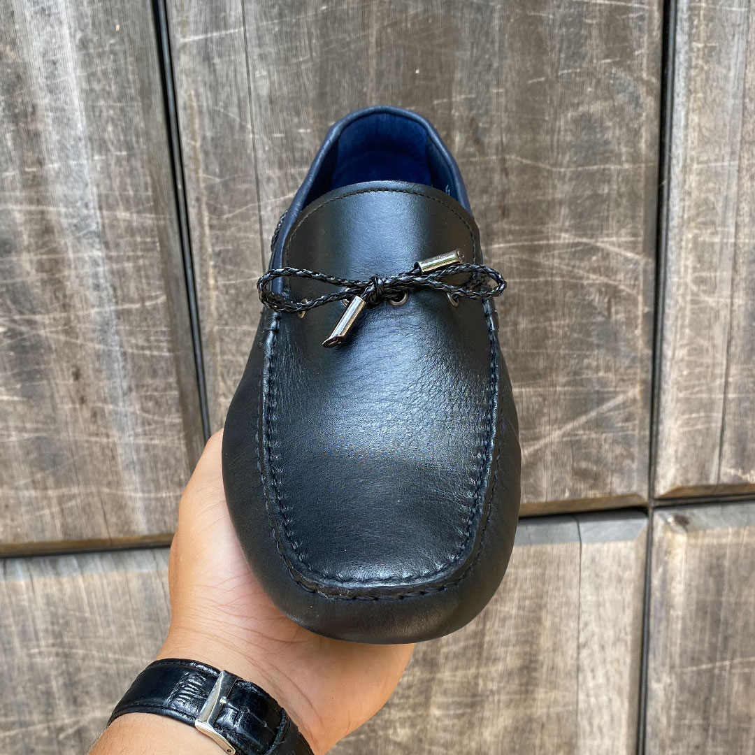 190 YHT MOCASSIN CUIR NOIR