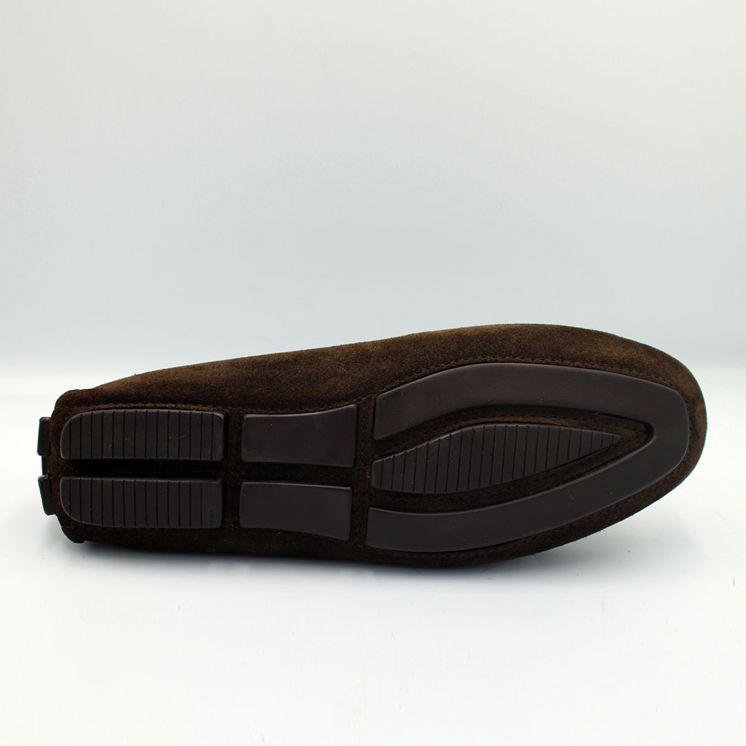 MOCASSIN DAIM  MARRON SM900