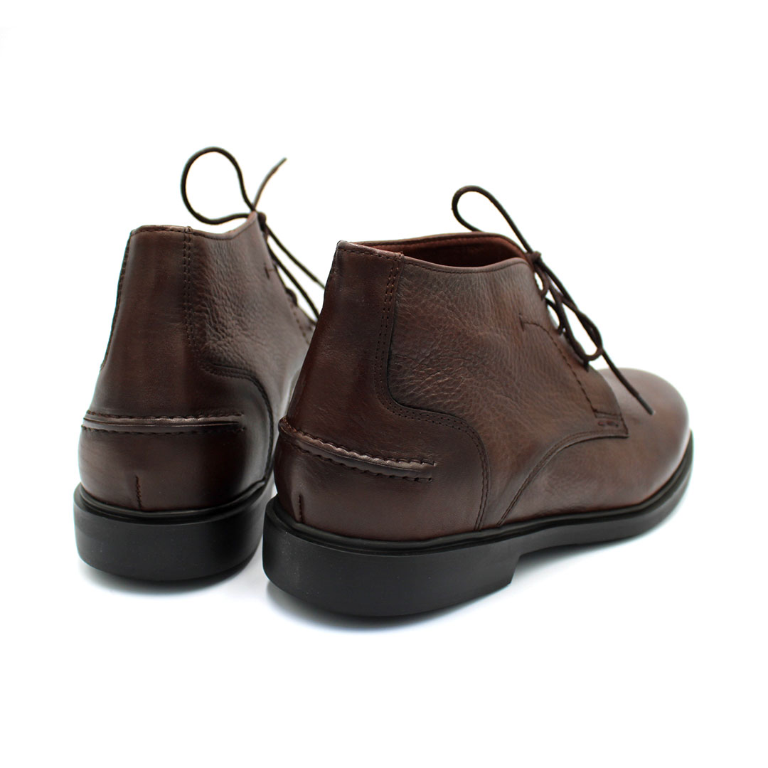 Bottine Cuir MARRON  NM102