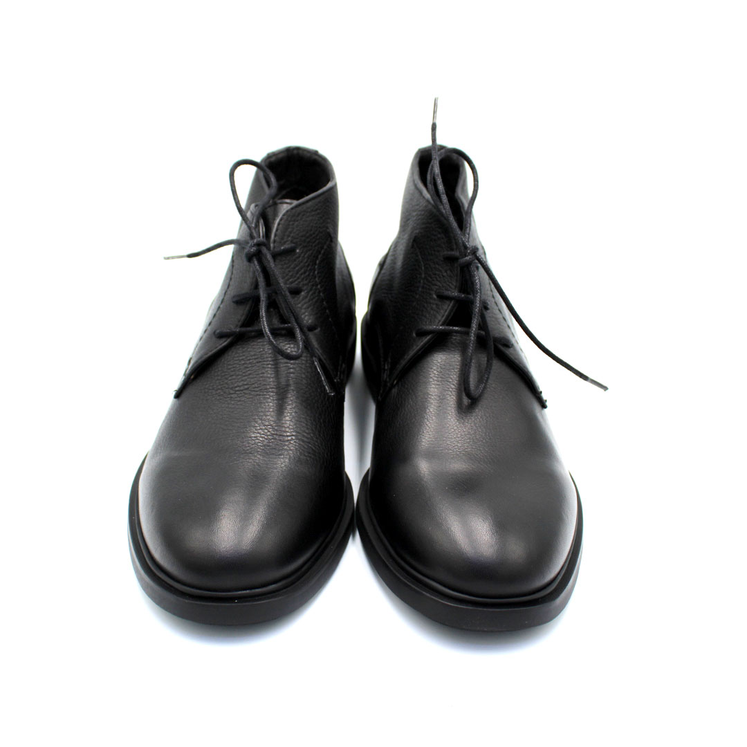 Bottine Cuir NOIR  NM101