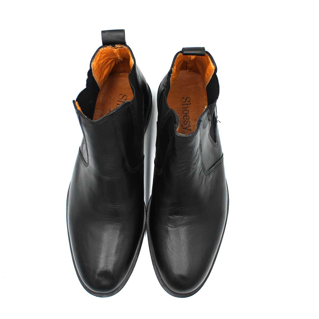 BOTTINE CLASSIC CUIR NOIR SB8710