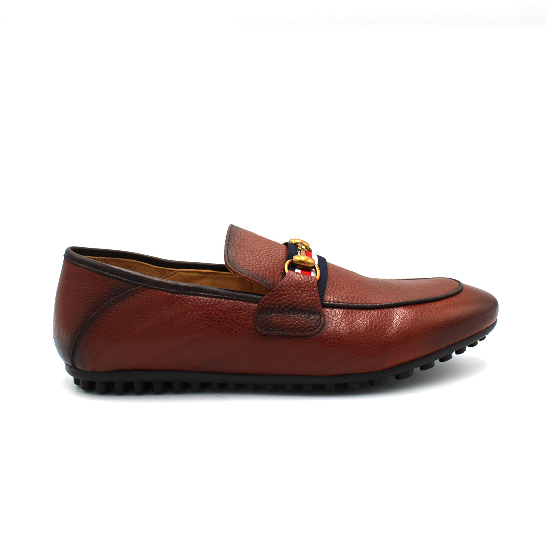 010 CU MOCASSIN CUIR TABA