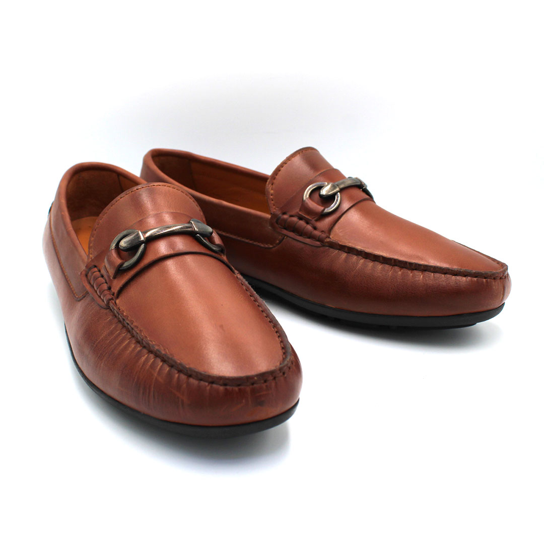 071 MG MOCASSIN CUIR TABA