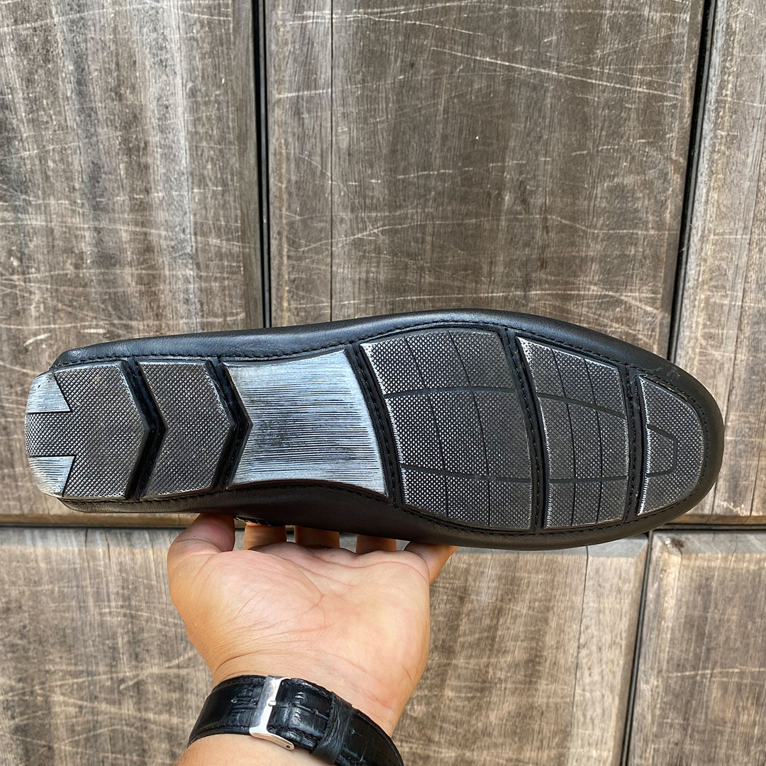 190 YHT MOCASSIN CUIR NOIR