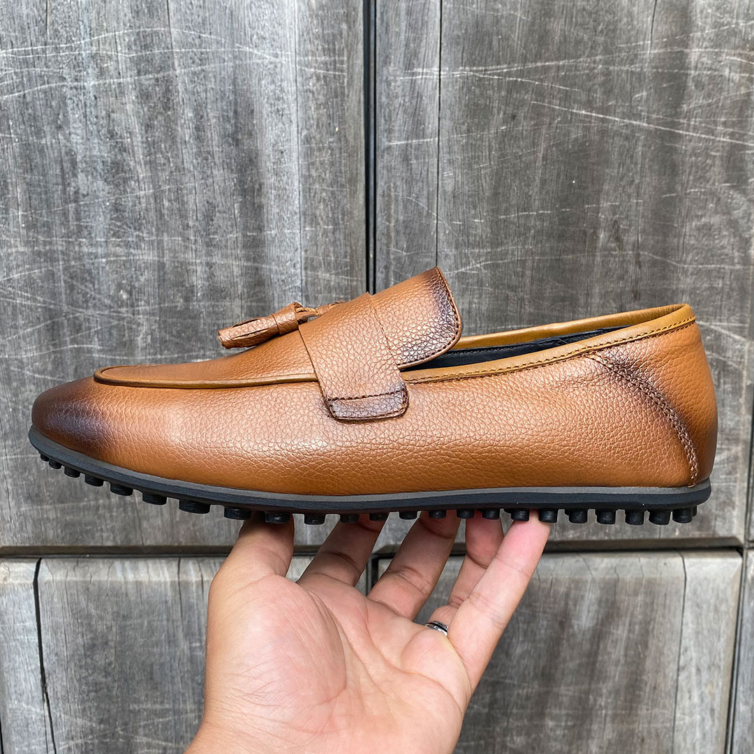 090 MDS MOCASSIN CUIR TABA NR