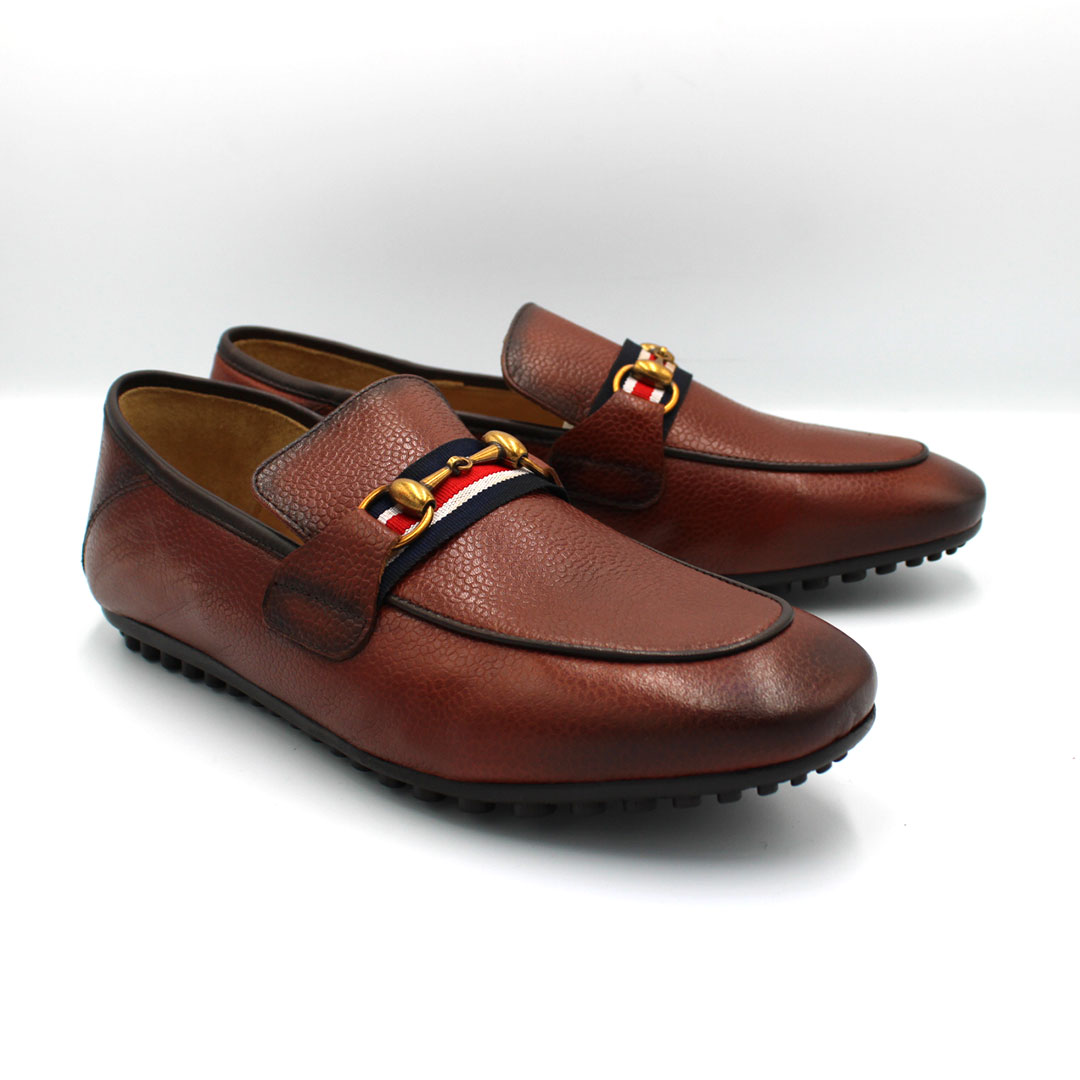 010 CU MOCASSIN CUIR TABA