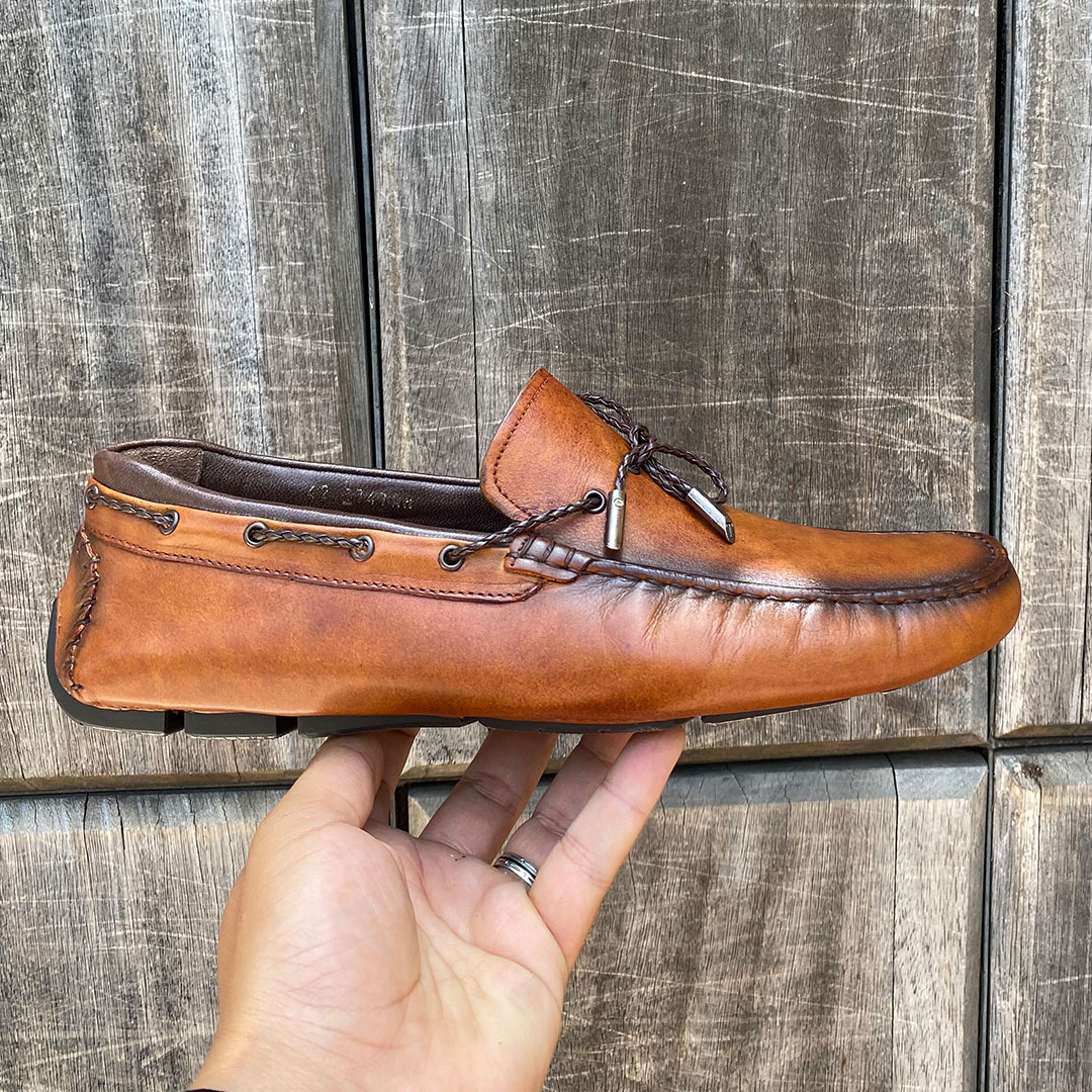 180 YHT MOCASSIN CUIR TABA