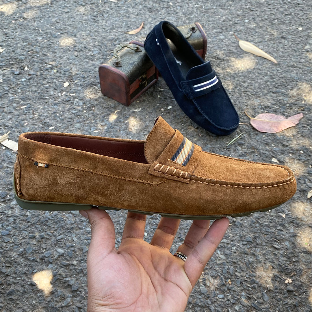 SK10 MS MOCASSIN DAIM TABA