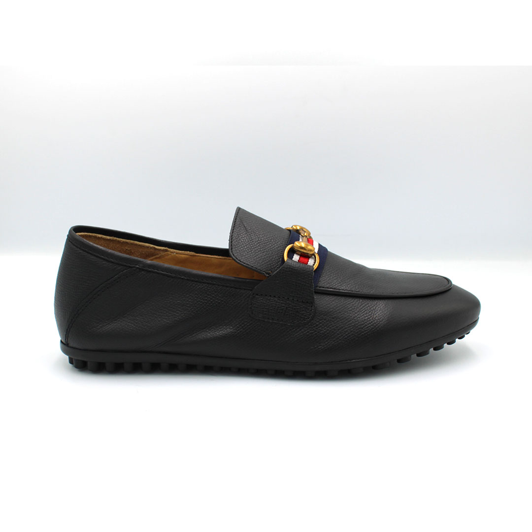 010 CU MOCASSIN CUIR NOIR