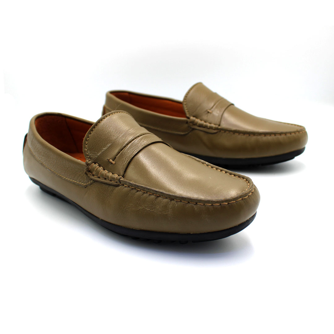 050 MS MOCASSIN CUIR FOREST