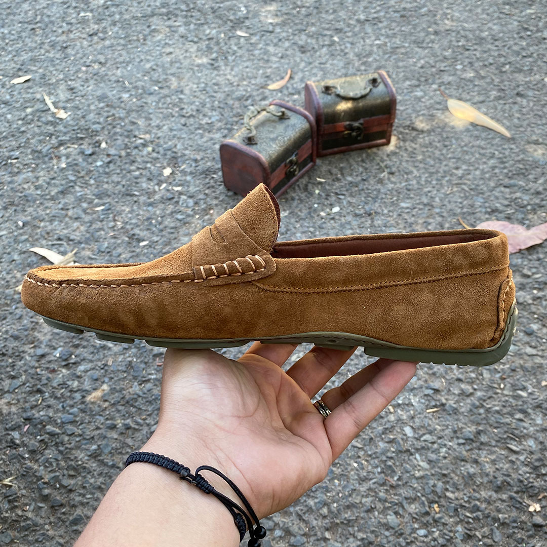 KT90 MS MOCASSIN DAIM TABA