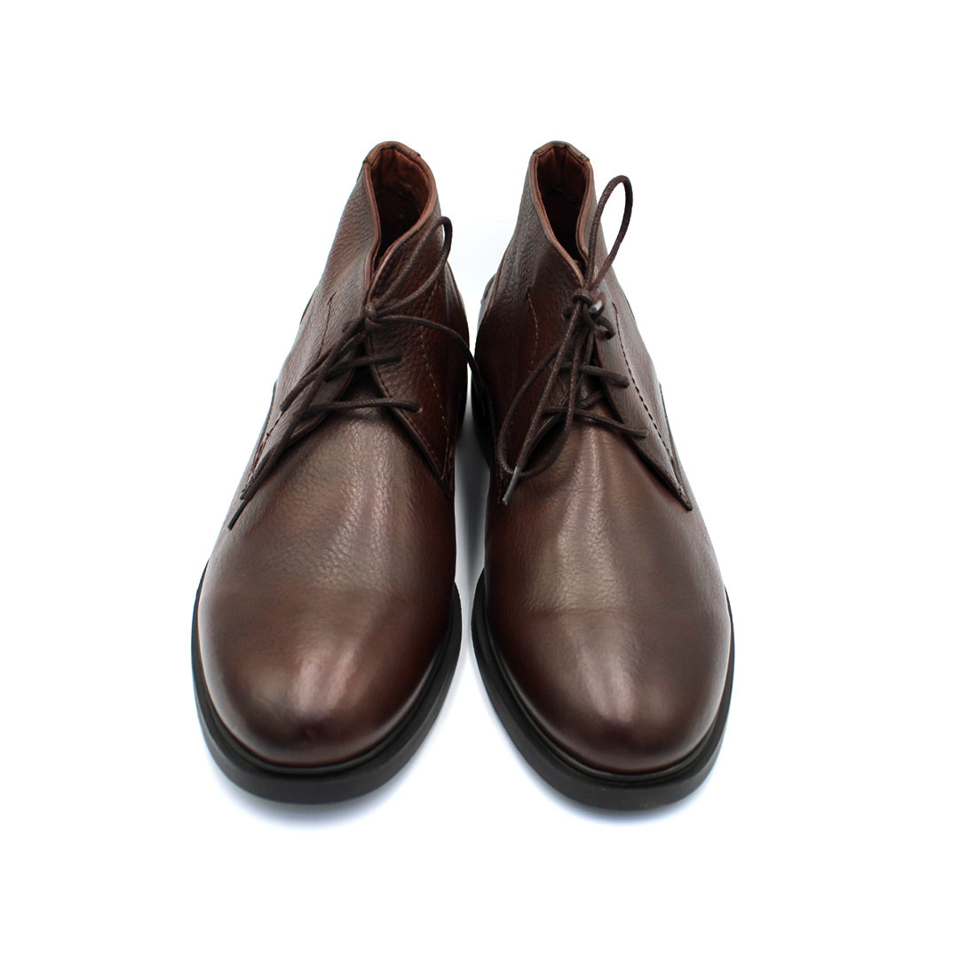 Bottine Cuir MARRON  NM102