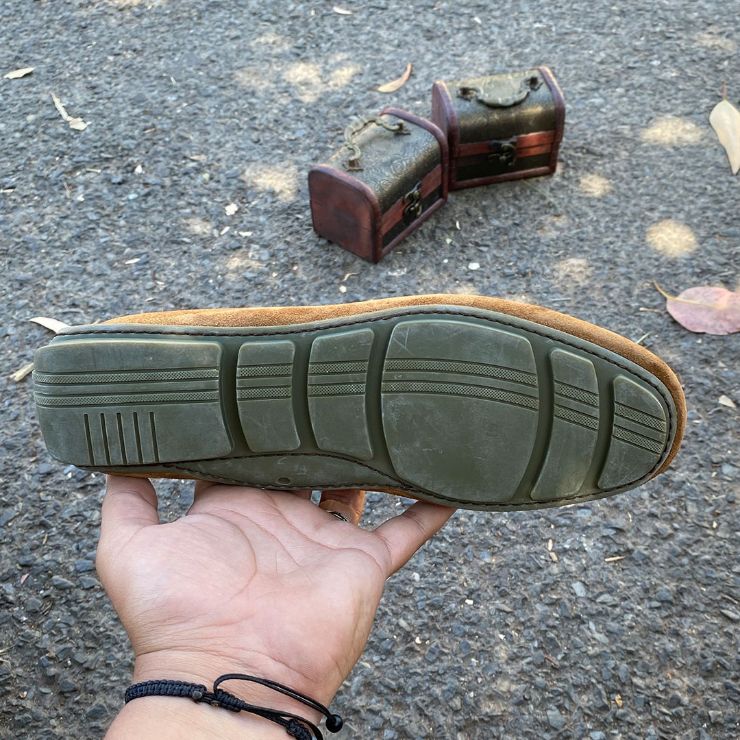 SK10 MS MOCASSIN DAIM TABA