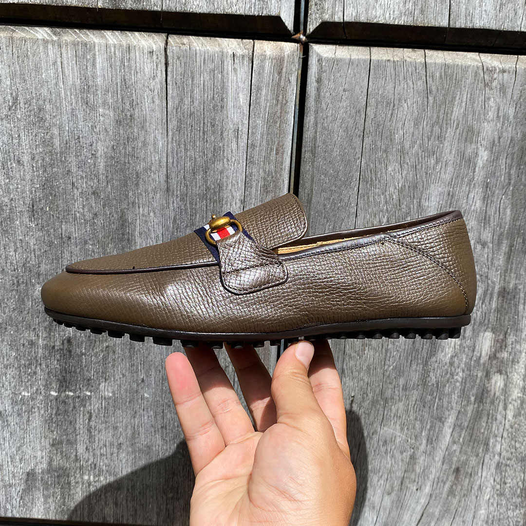 900 MS MOCASSIN CUIR MARRON