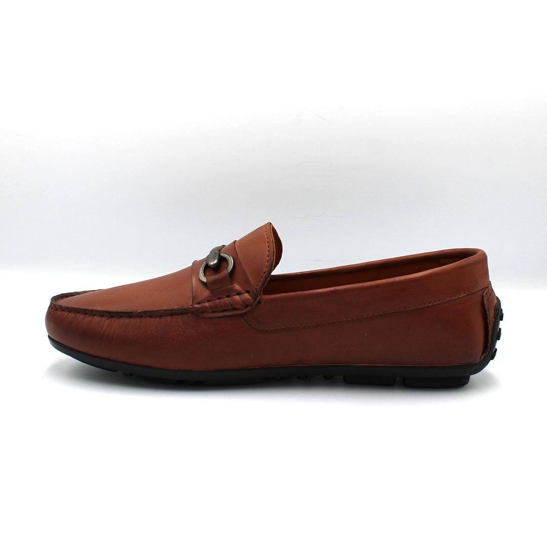 071 MG MOCASSIN CUIR TABA