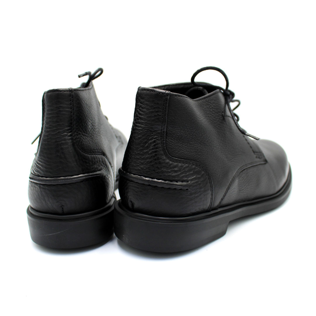 Bottine Cuir NOIR  NM101