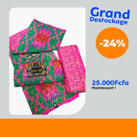 Tissus Kente 100% africain