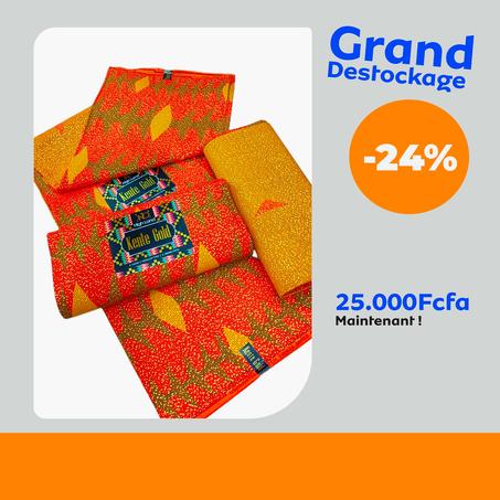 Tissus Kente 100% africain