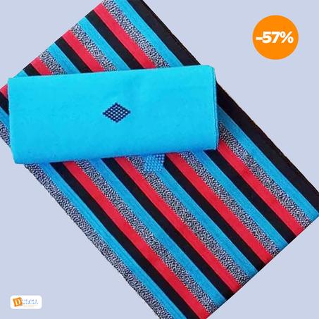 Faso Denfani qualité premium bleu