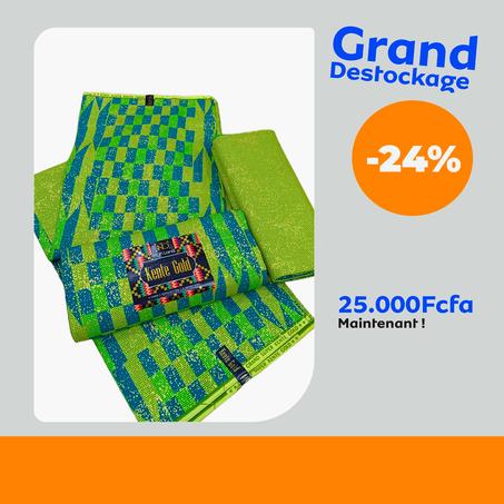 Tissus Kente 100% africain